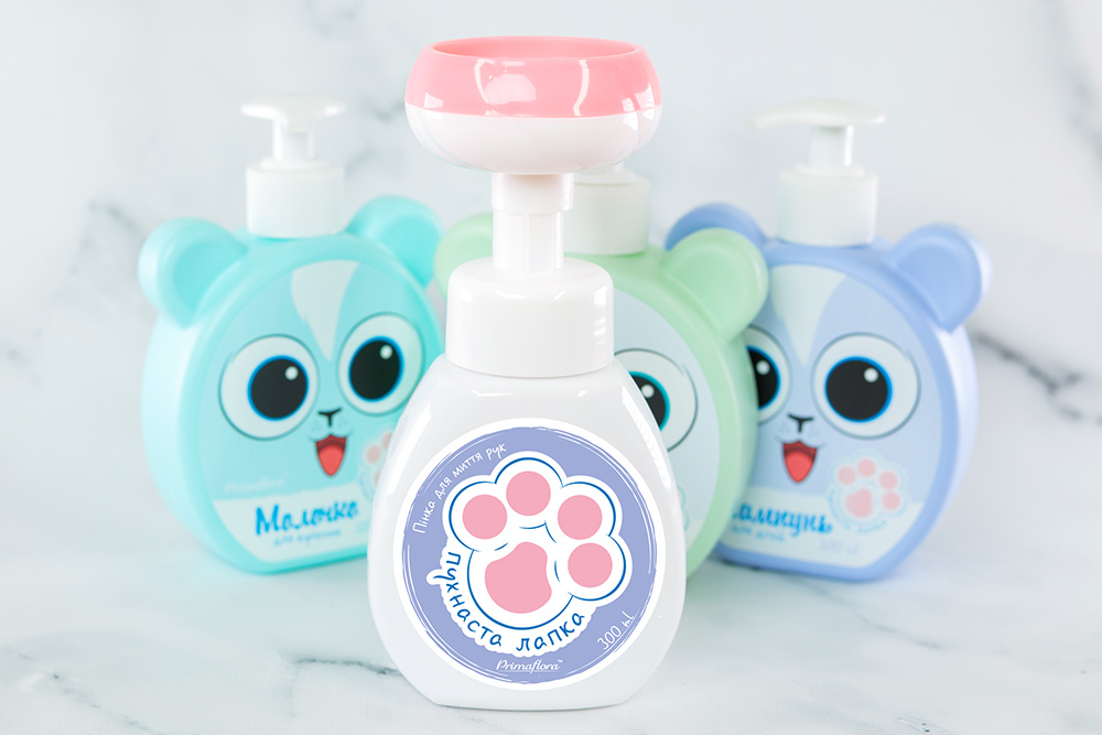 Пухнаста лапка - серія для дітей